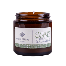 Load image into Gallery viewer, Celtic Herbal - Gardeners Citronella Candle 100g