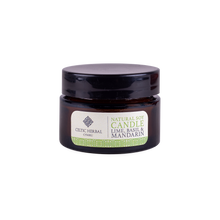 Load image into Gallery viewer, Celtic Herbal - Natural Mandarin, Lime & Basil Travel Soy Candle 20g