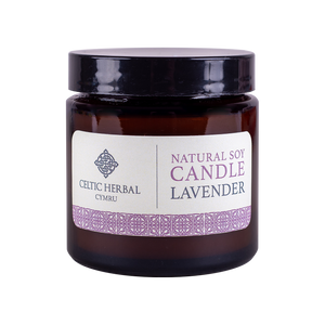 Celtic Herbal - Natural Lavender Soy Candle 100g